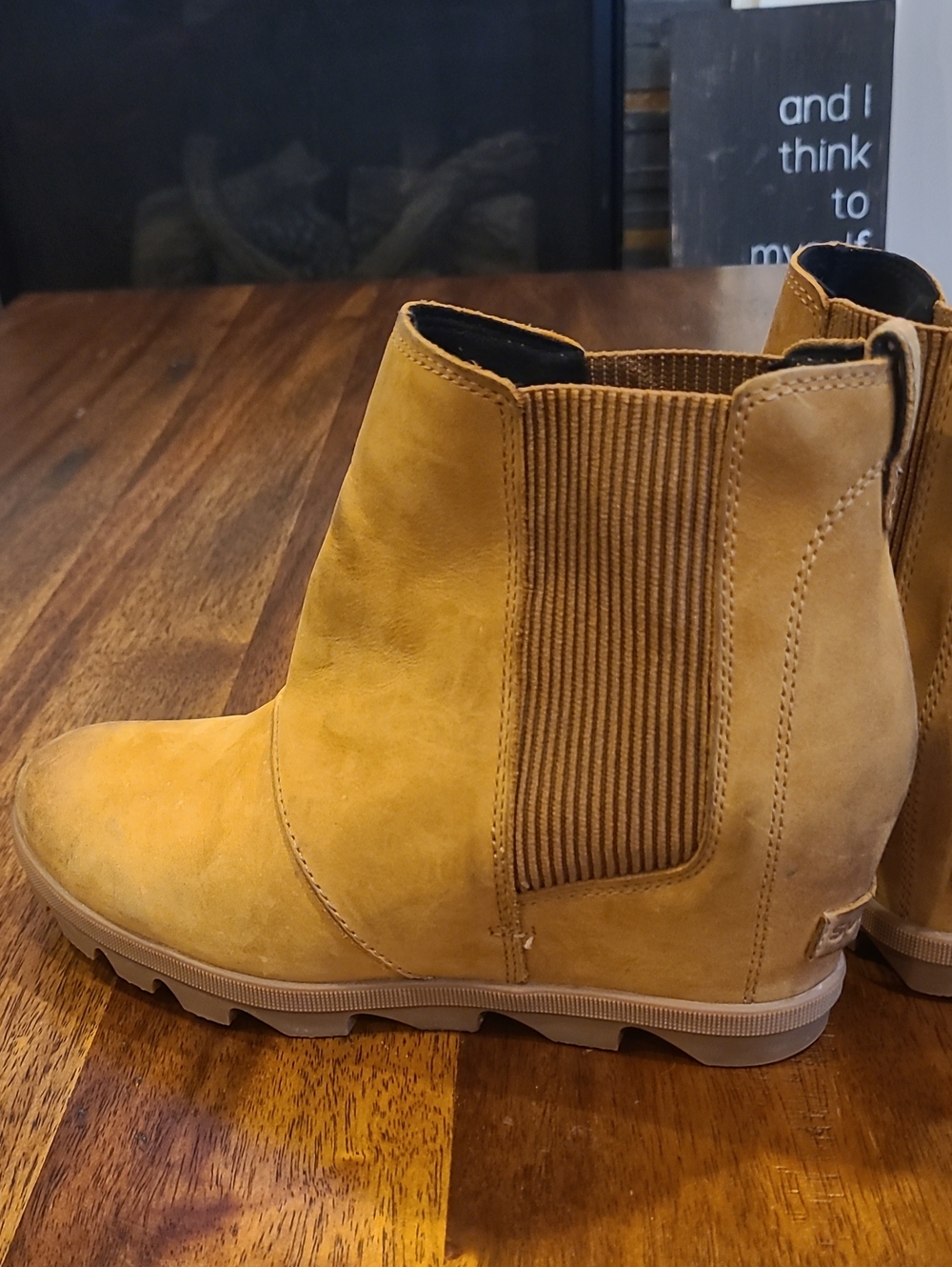 Sorel Joan of Arctic Wedge II Chelsea Boot Women Size 10.5 - Picture 5 of 8